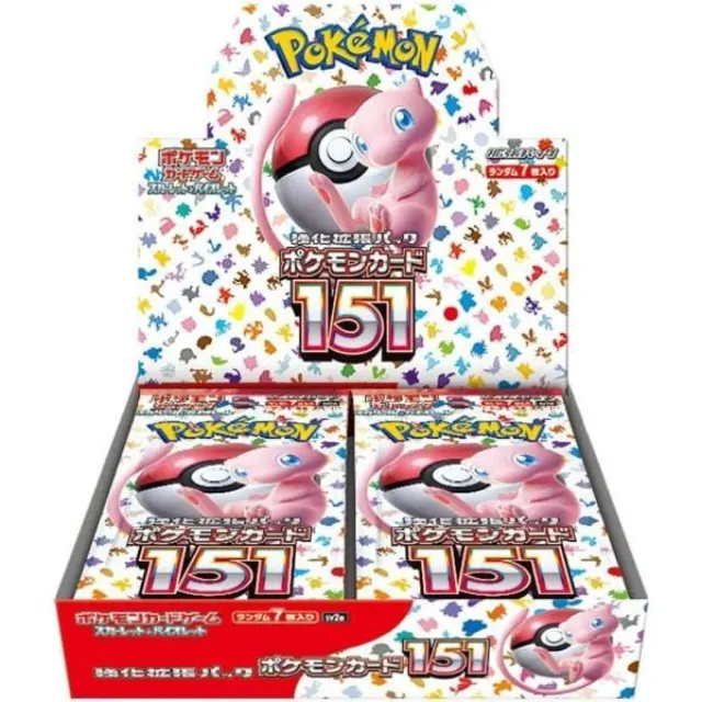 Pokemon Card Game 151　BOX (SV2a) sealed box